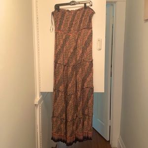 Free People strapless sundress